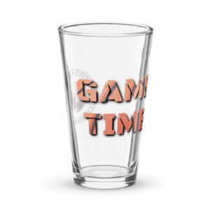 JV Sports Game Time Pint Glass